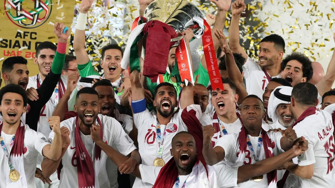 Almoez Ali Qatar Japan AFC Asian Cup