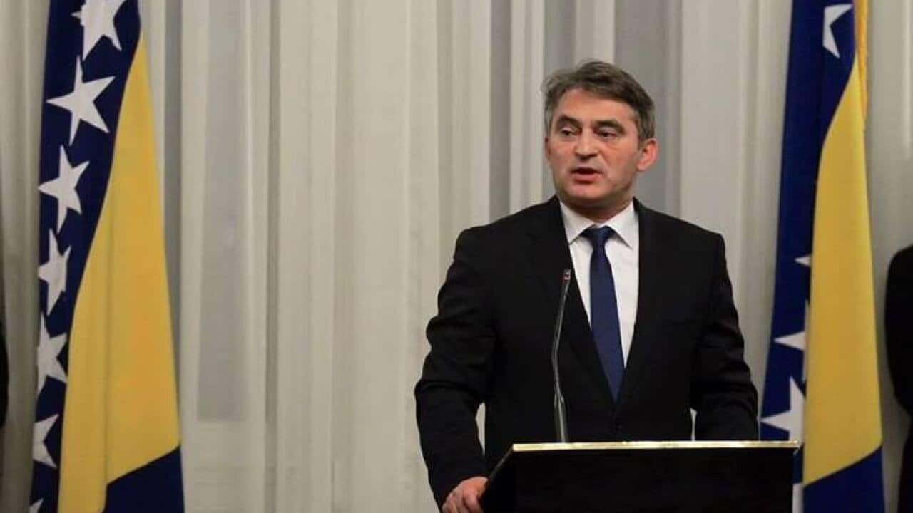 Željko Komšić, Croat member of the Presidency of Bosnia and Herzegovina. Re-elected for a third term in the 2018 election