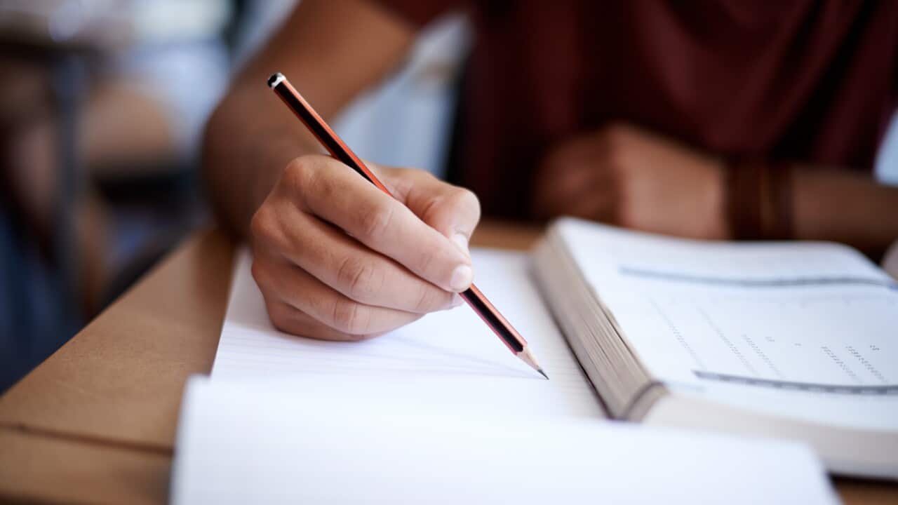 Man writing