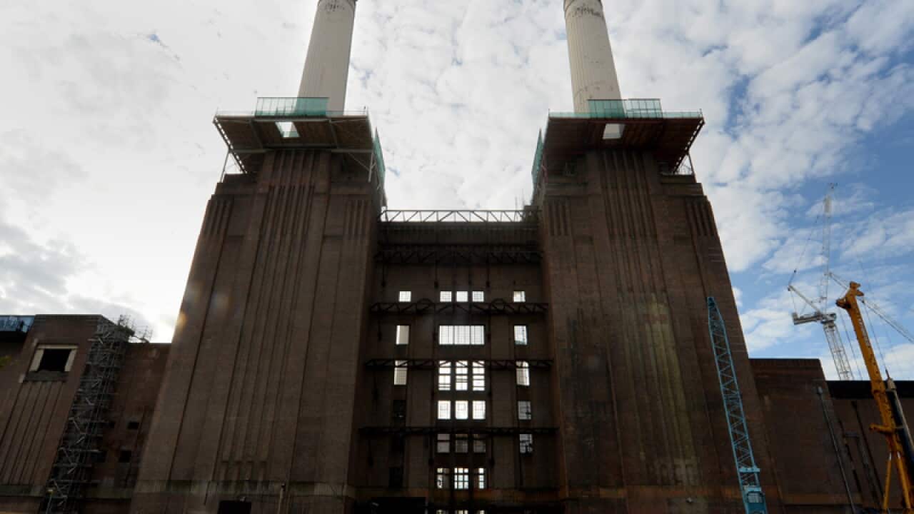 The Battersea Power Station in London