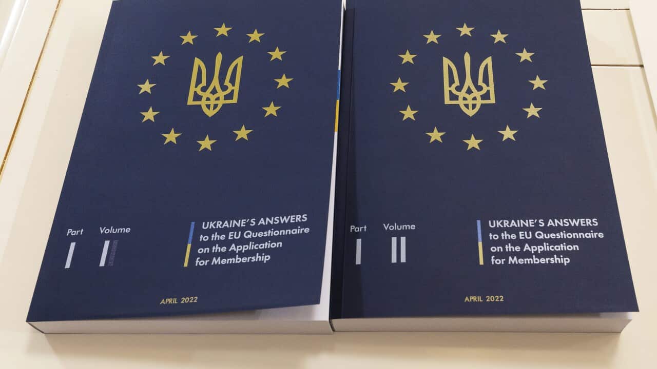 Ukraine's answers to the European Union questionnaire on Ukraine's application to join the EU