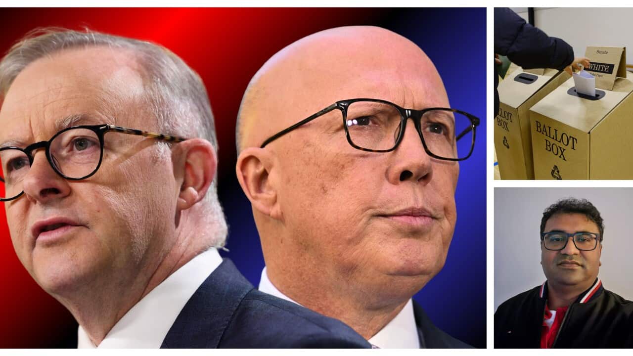 Anthony Albanese and Peter Dutton / Kosala Kodikara_ Political analyst from Melbourne