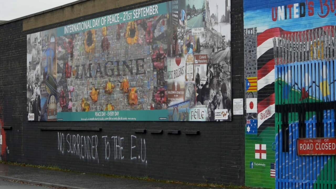 Street art in Belfast