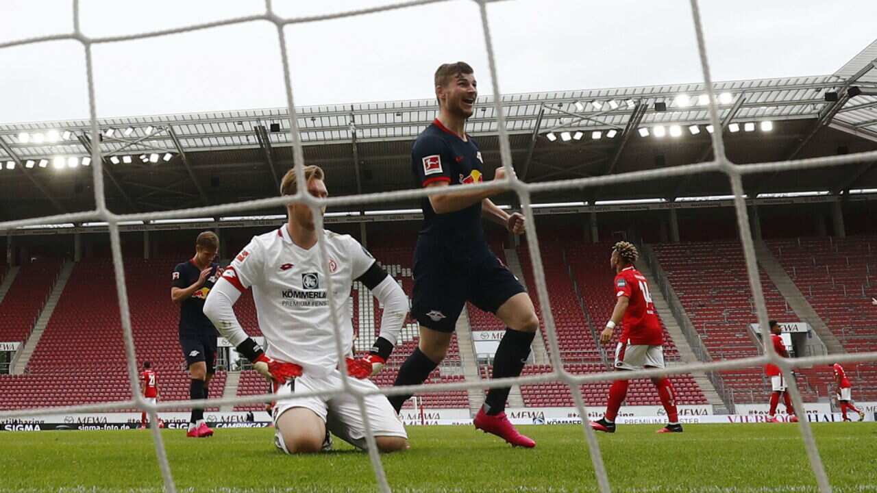 Partido de fútbol de la Bundesliga alemana