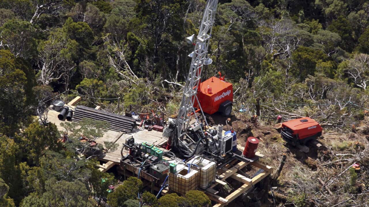A view of the Pike River Mine