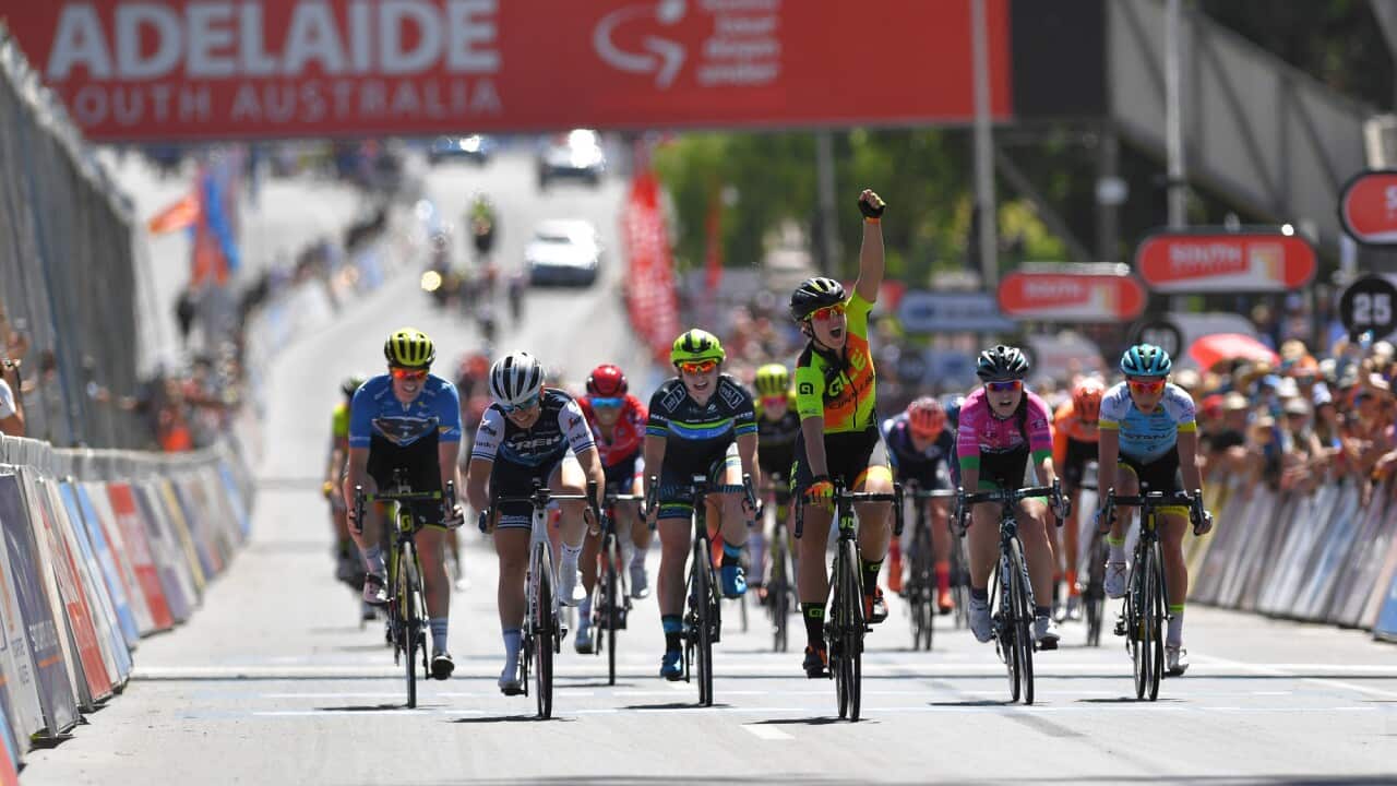 Chloe Hosking, Ale Cipollini, Santos Women's Tour Down Under