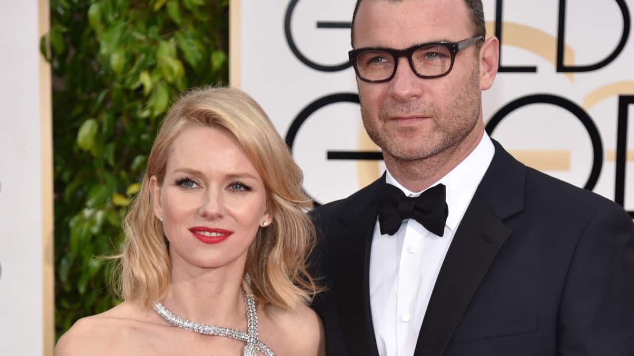 File image of Naomi Watts, left, and Liev Schreiber 