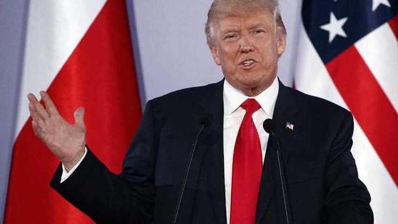 US President Donald Trump