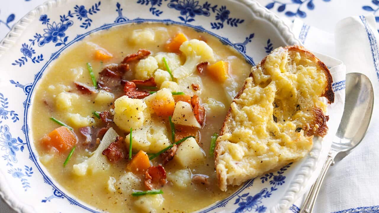 Farmer’s cheese soup (boerenkaas soep)