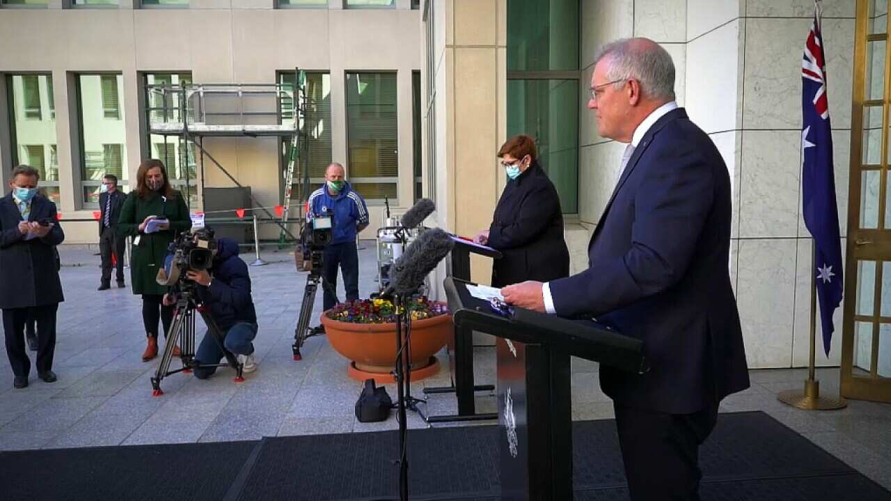 Scott Morrison Marise Payne SBS German Nachrichten Australien