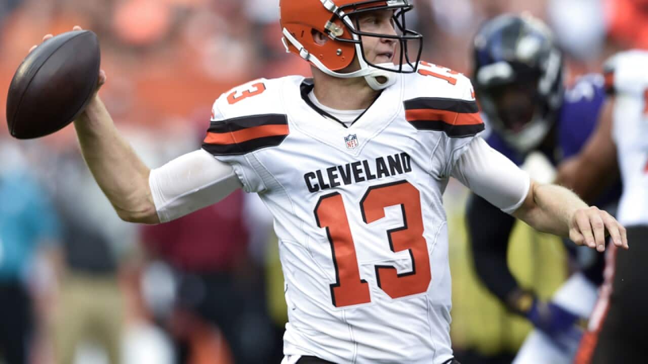 Cleveland Browns quarterback John McCown