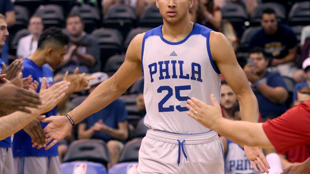 Philadelphia 76ers' Ben Simmons