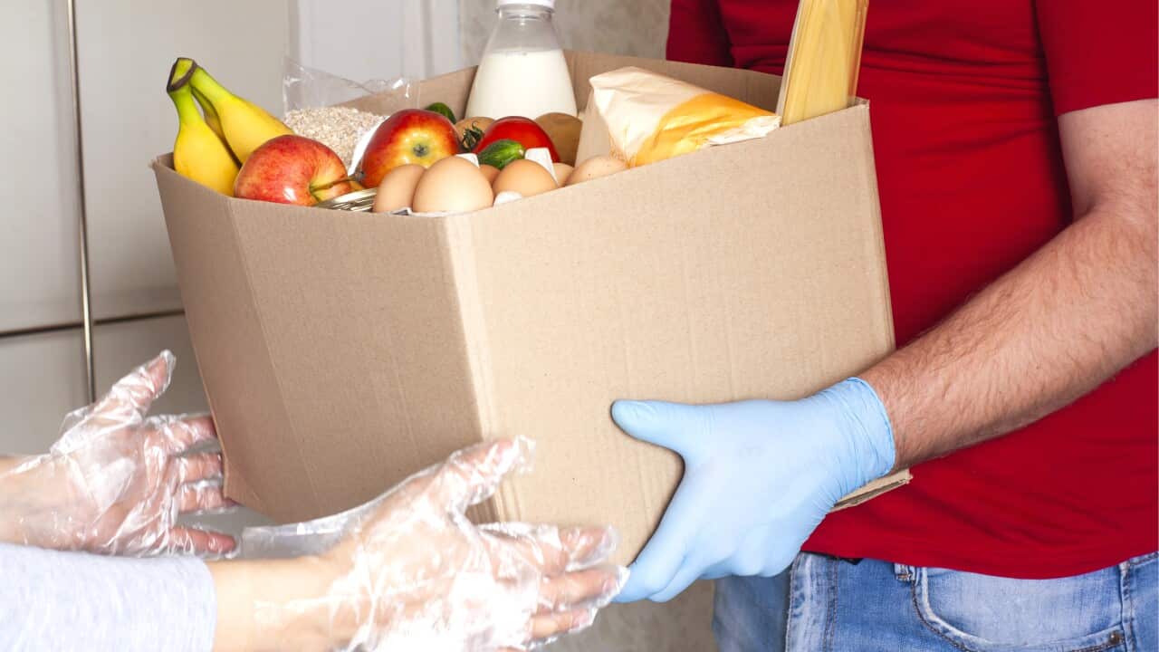 Food delivery during quarantine