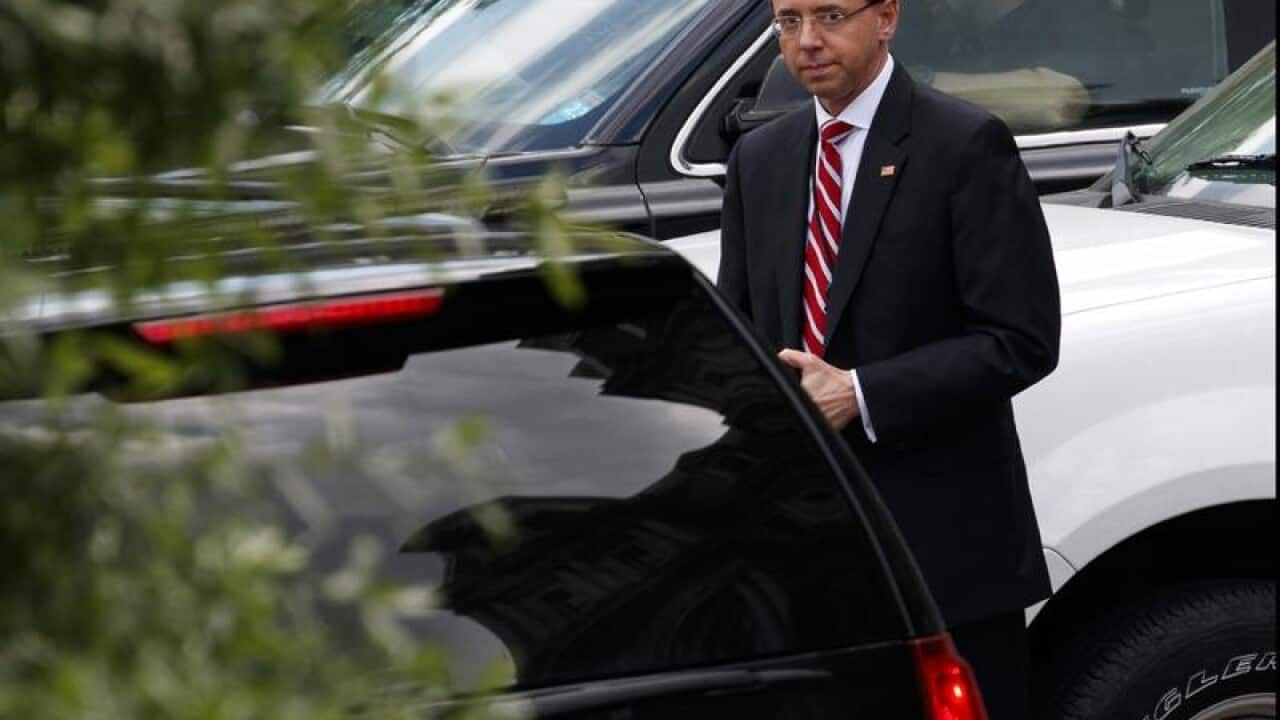US Deputy Attorney General Rod Rosenstein