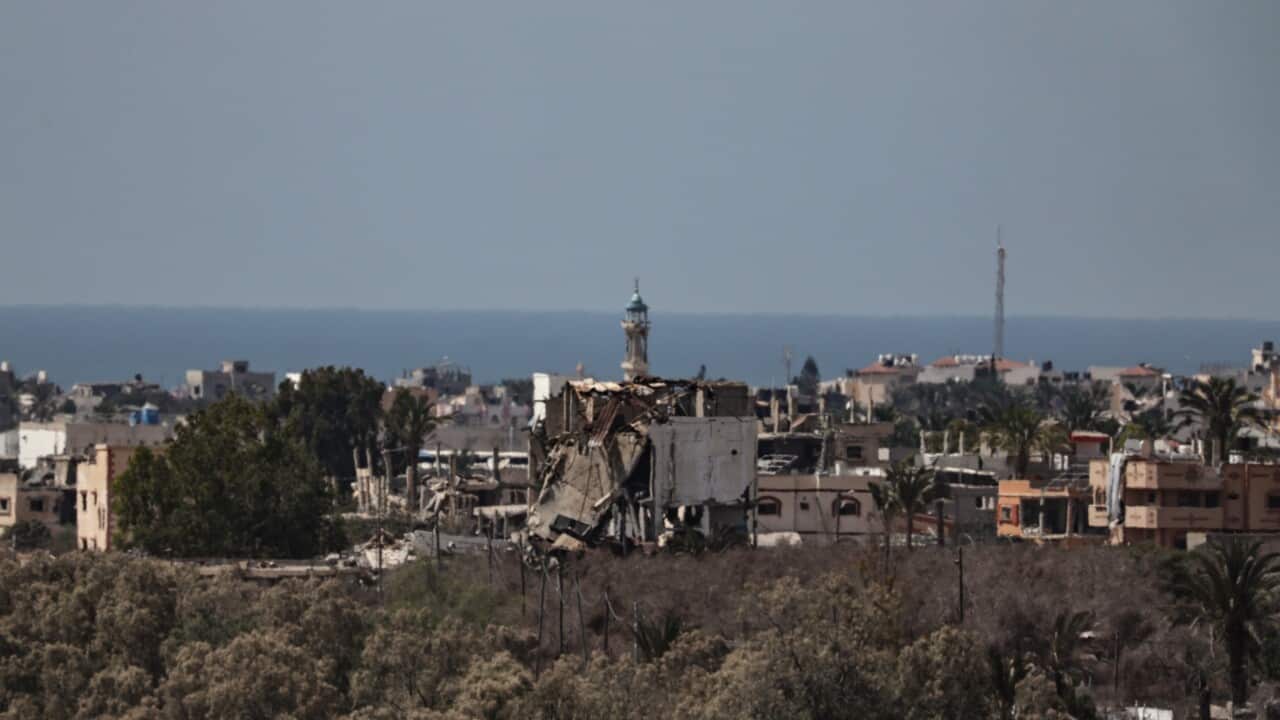 Al Qarara buildings in Gaza Strip