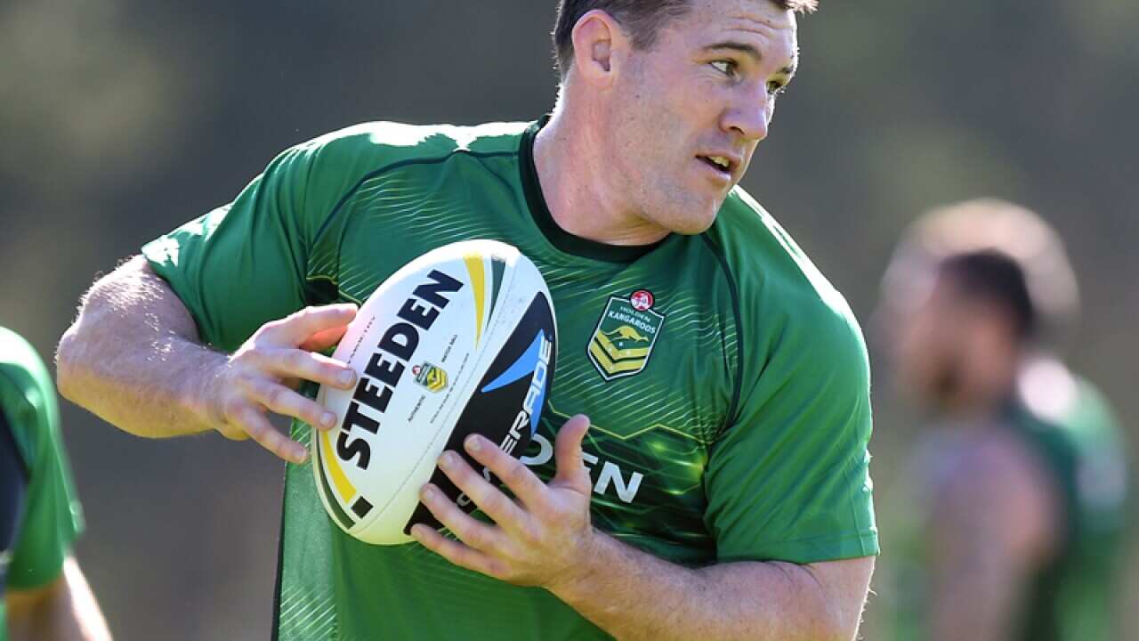 Kangaroos player Paul Gallen