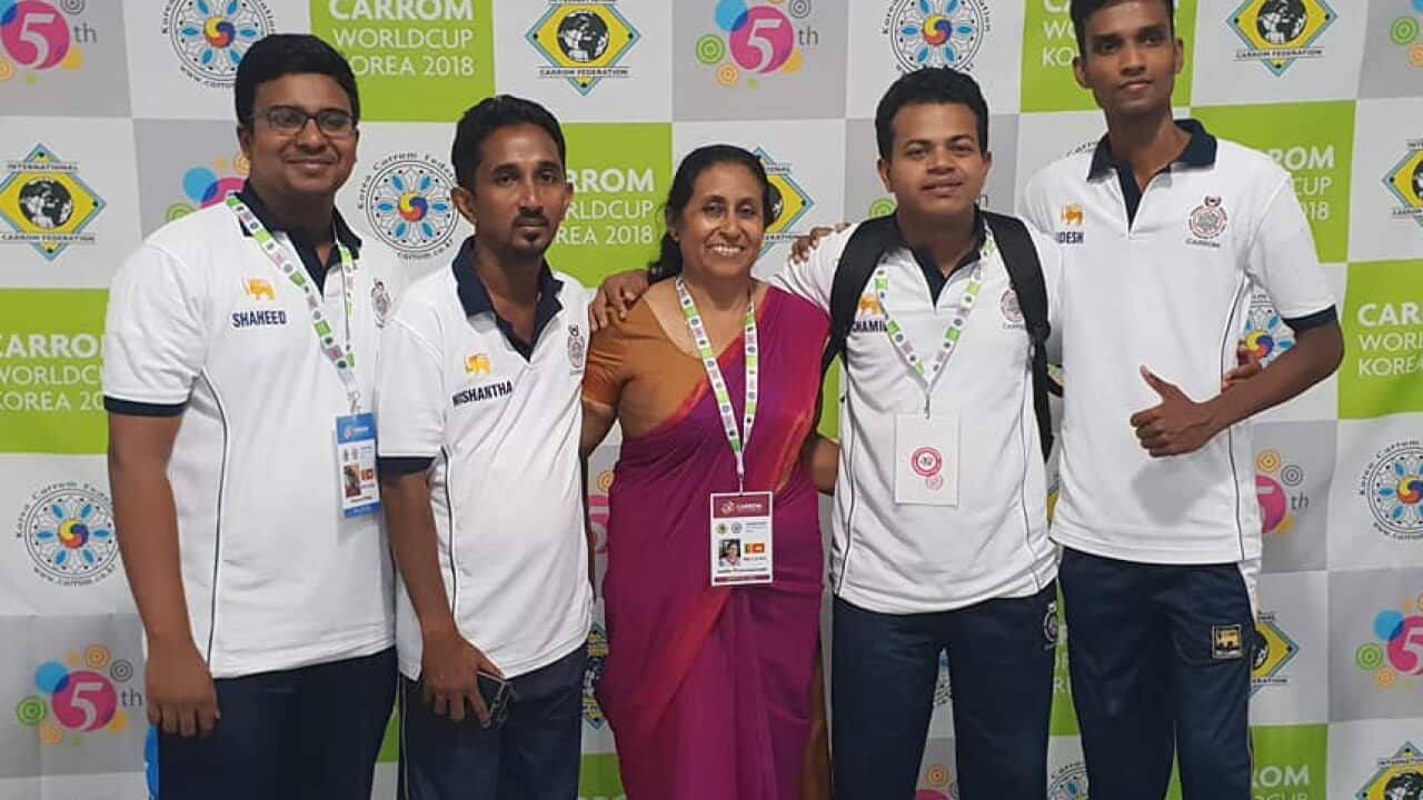 Sri Lanka men's carrom team