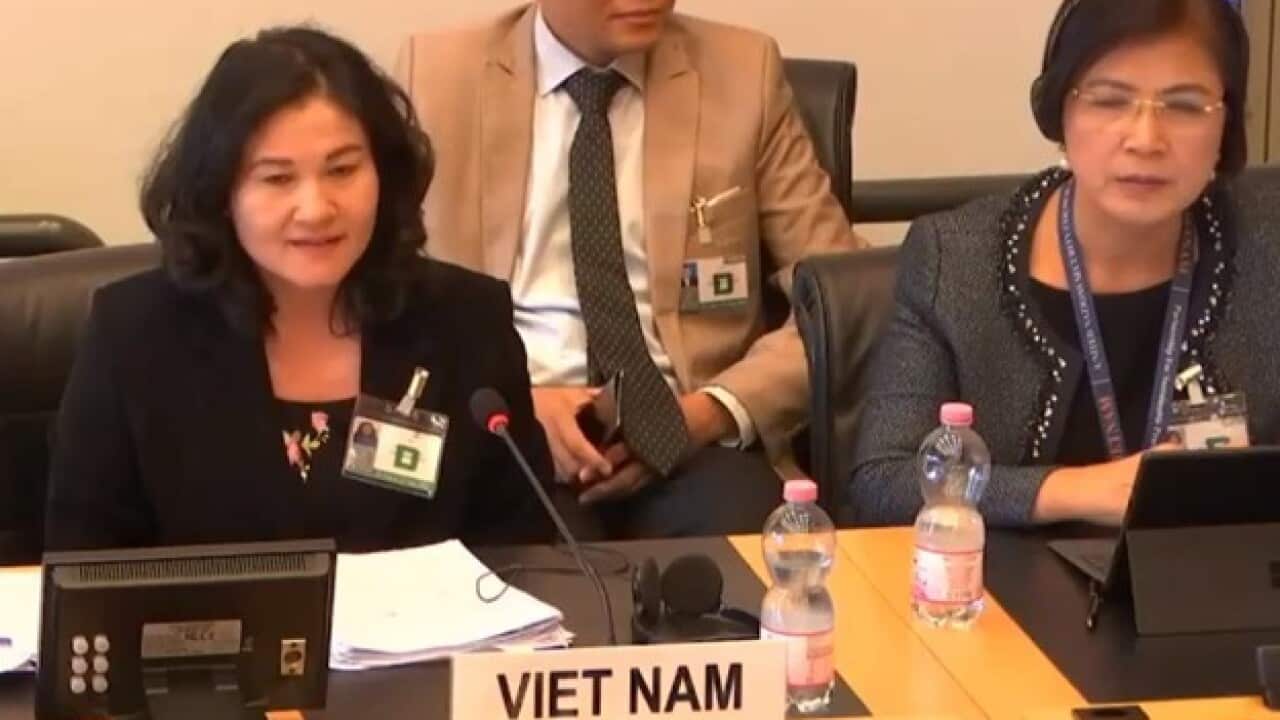 Đoàn Việt Nam tại cuộc rà soát về thực thi Công Ước LHQ về Quyền Trẻ Em, ngày 12 và 13 tháng 9, 2022 -Hình minh họa-
