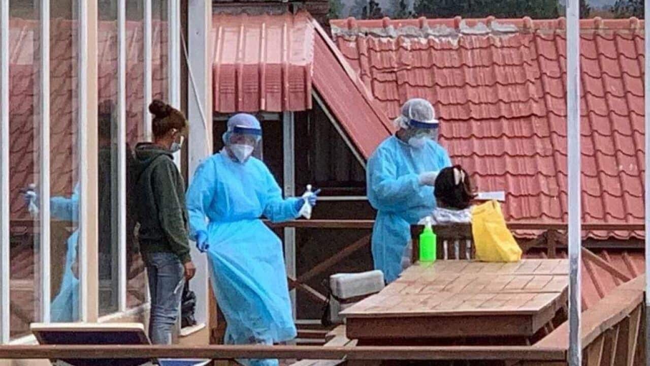 Covid closure in Phnom Penh, Cambodia