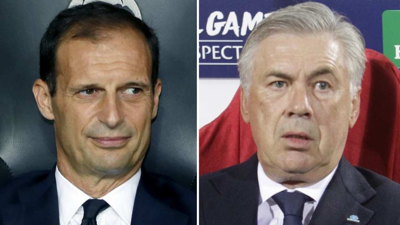Allegri e Ancelotti