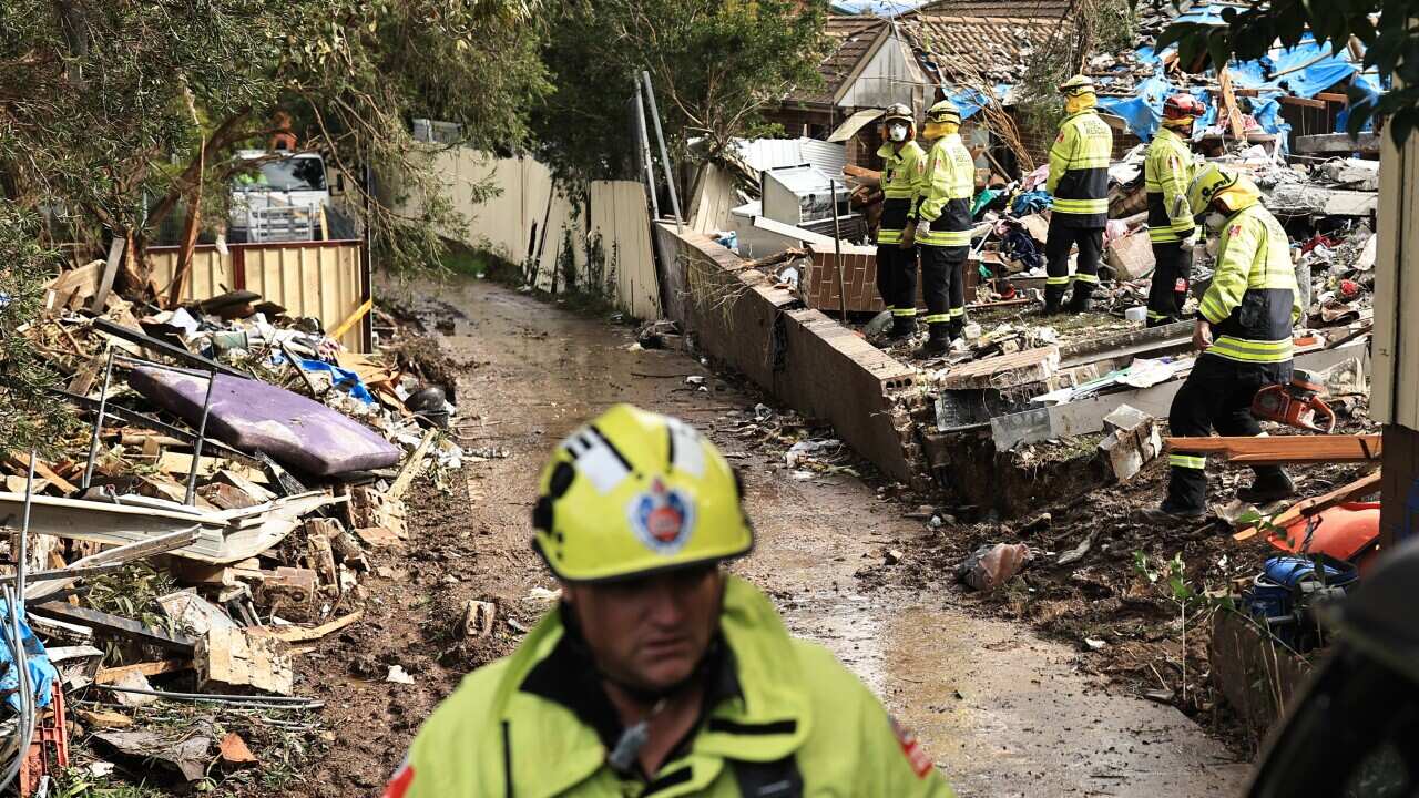 Explosion of a townhouse in Whalan, Sydney
