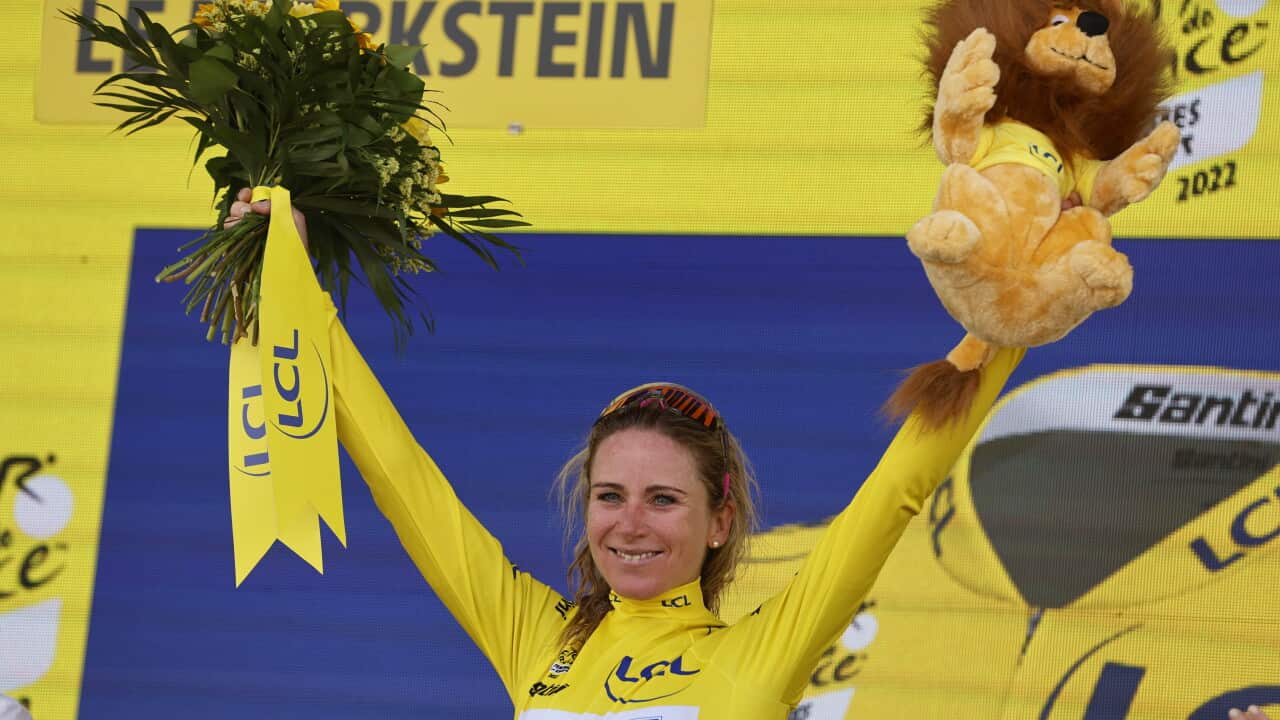 Tour de France : A. van Vleuten remporte la 7e étape et s’empare du maillot jaune