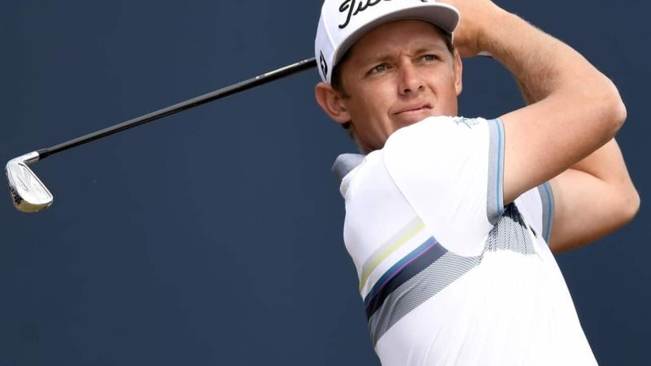 A file image of Cameron Smith at the British Open Golf Championship.