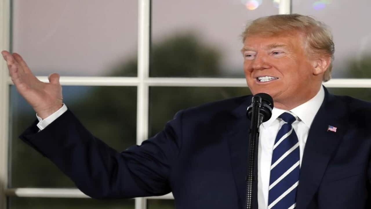 US President Donald Trump
