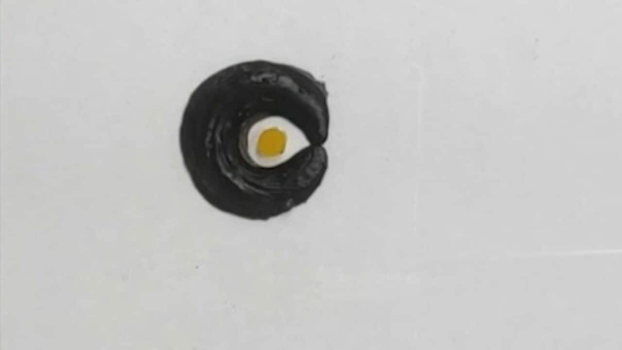 Magnetic slime enclosing an object. (Chinese University of Hong Kong)
