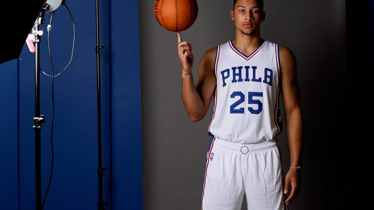 Philadelphia 76ers' Ben Simmons