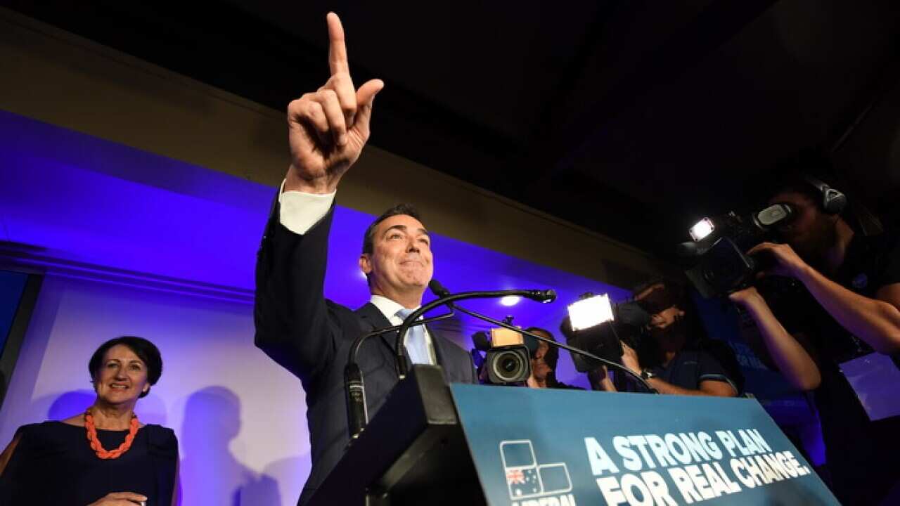 Newly elected South Australian Premier Steven Marshall in Adelaide