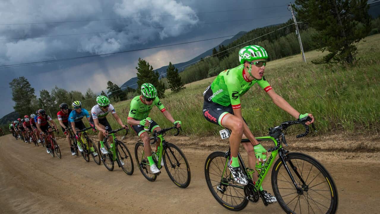 Dark clouds hang over the future of the Cannondale-Drapac pro cycling team.