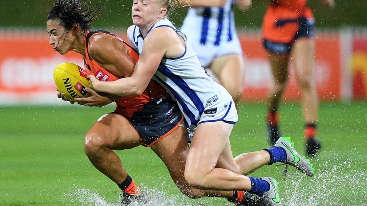AFLW GIANTS KANGAROOS