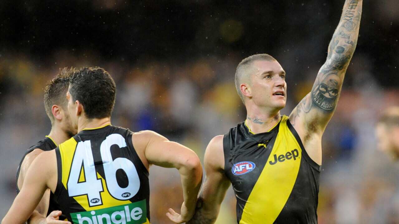 Dustin Martin of the Tigers
