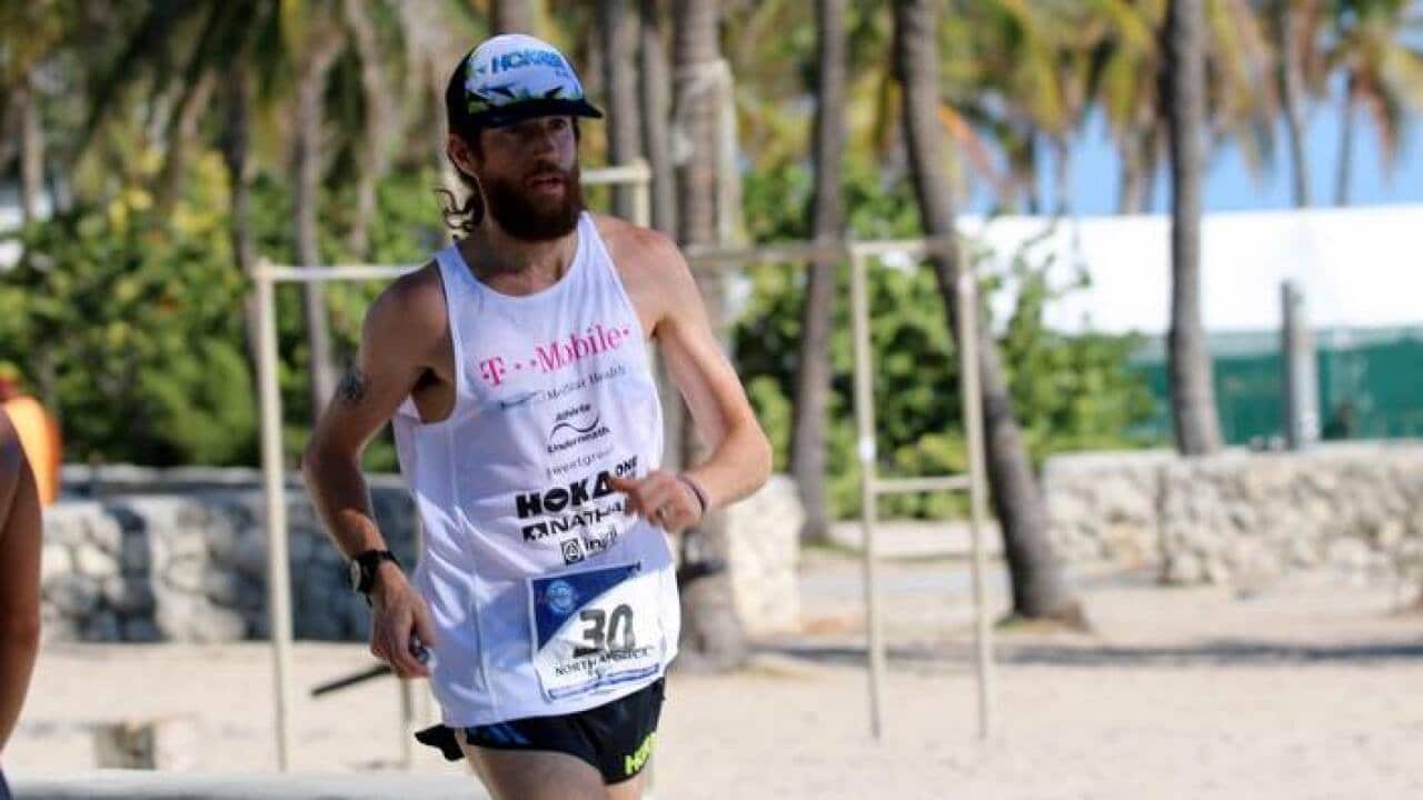 Mike Wardian running in Miami