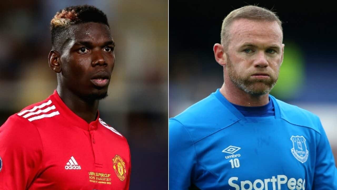 Pogba and Rooney