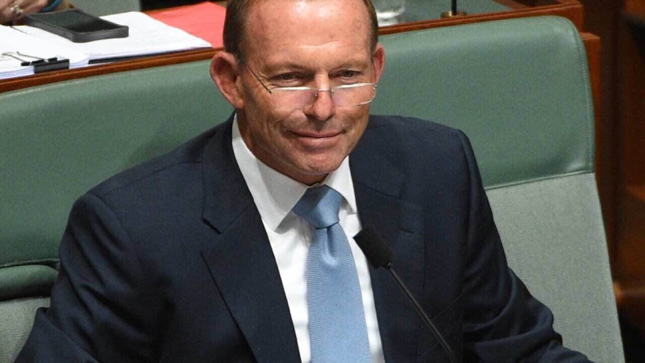 Former prime minister Tony Abbott.
