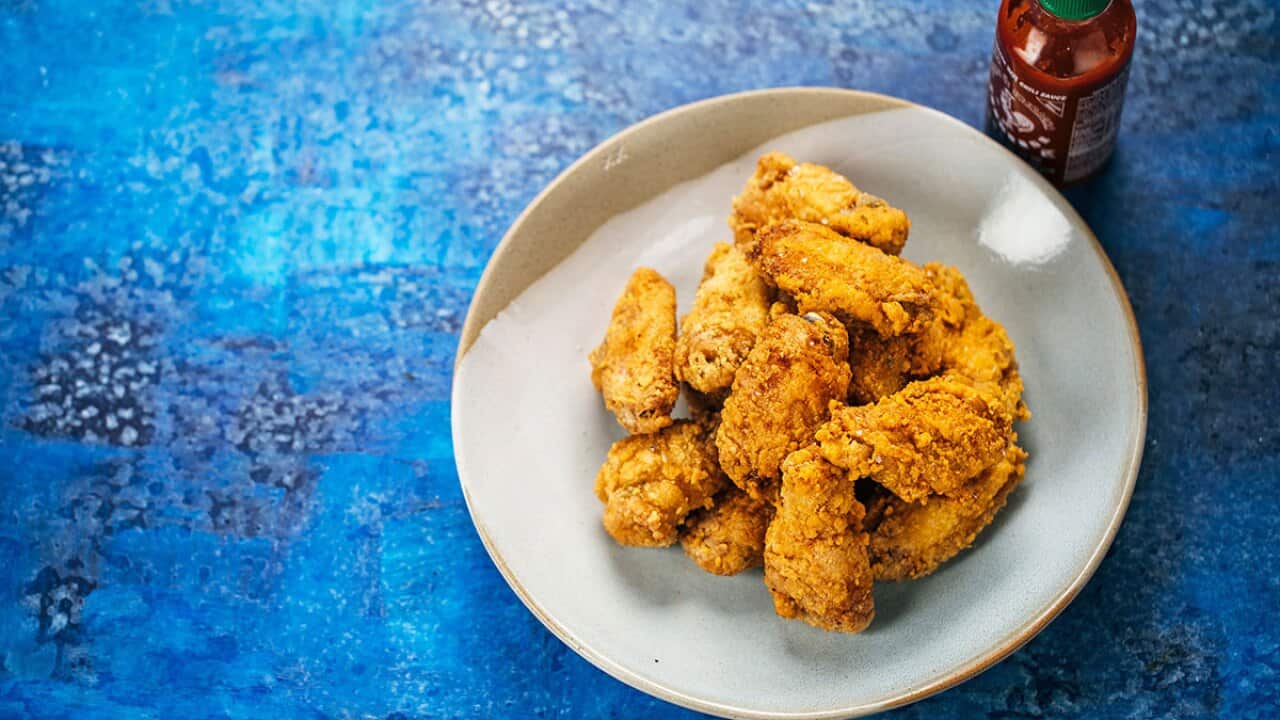 Fried chicken wings