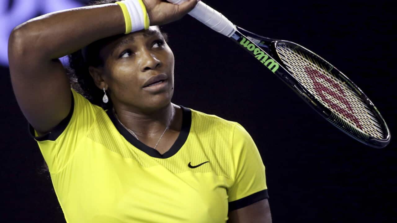 Serena Williams, of the United State