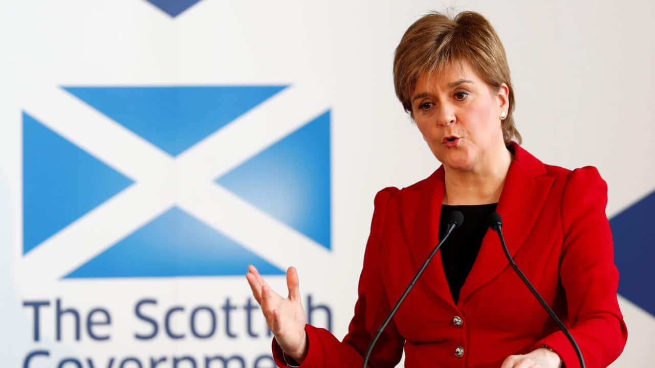 First Minister Nicola Sturgeon.