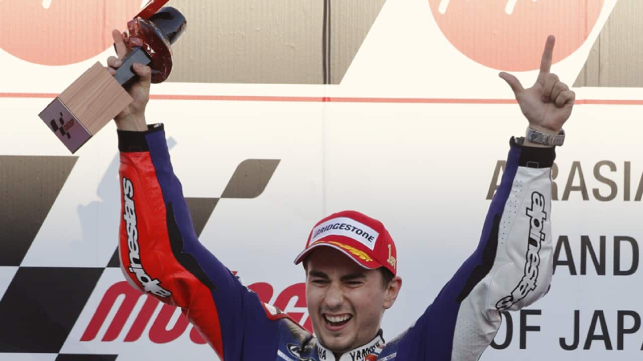 Spanish MotoGP rider Jorge Lorenzo