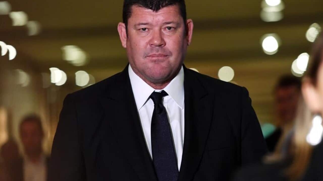 A file image of Crown Resorts Director James Packer