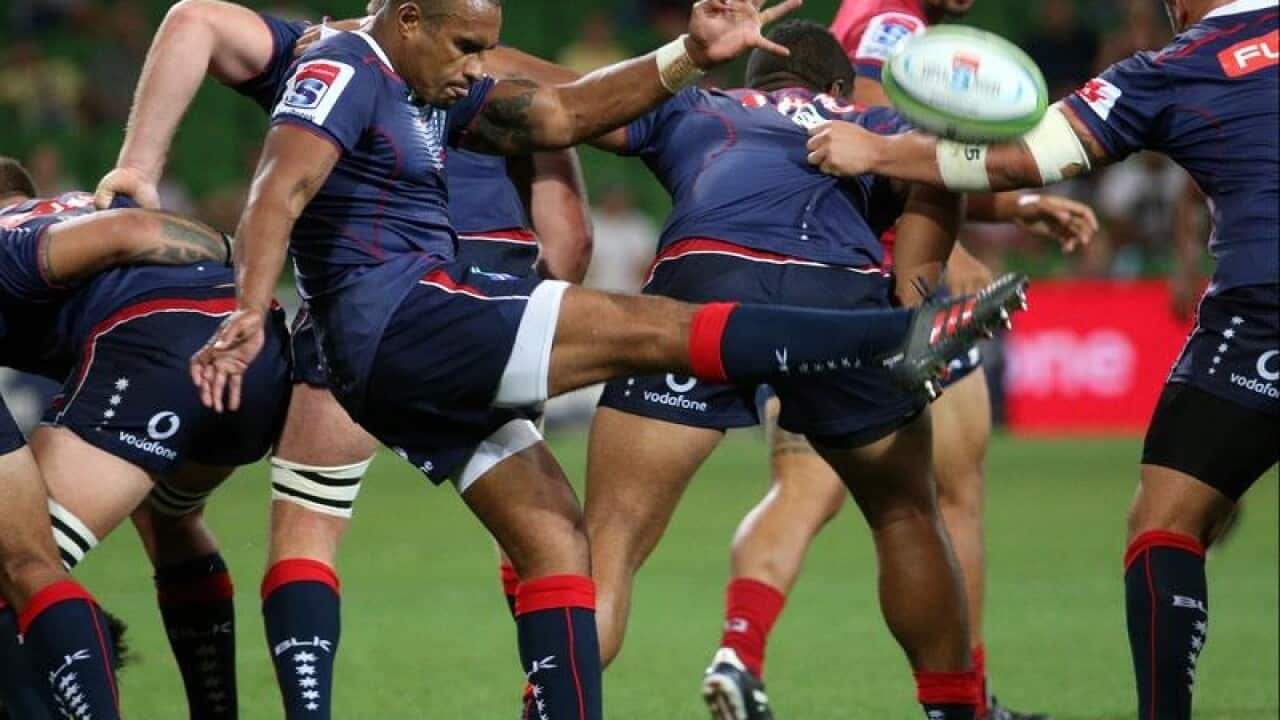 Melbourne Rebels halfback Will Genia