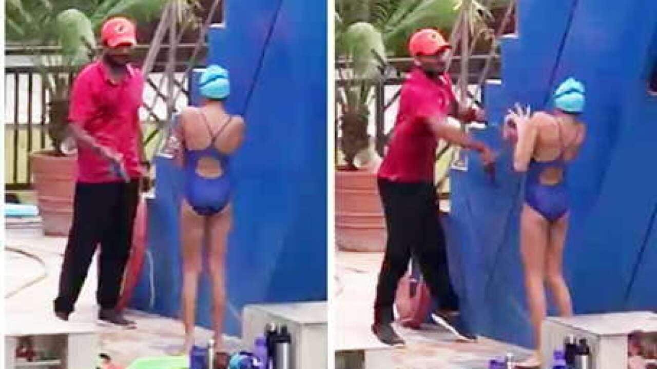 swimming coach