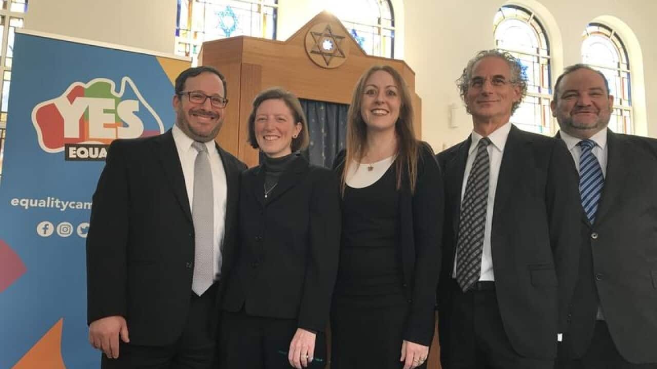Rabbis from an eastern Sydney synagogue.