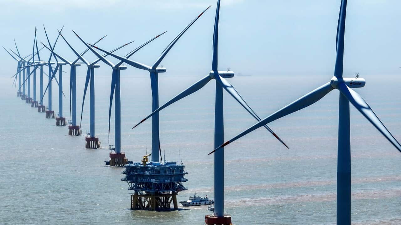 Offshore Wind Farm In Zhoushan