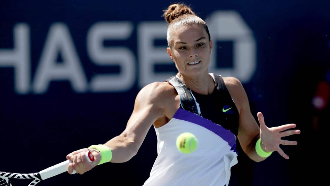 Maria Sakkari, of Greece.