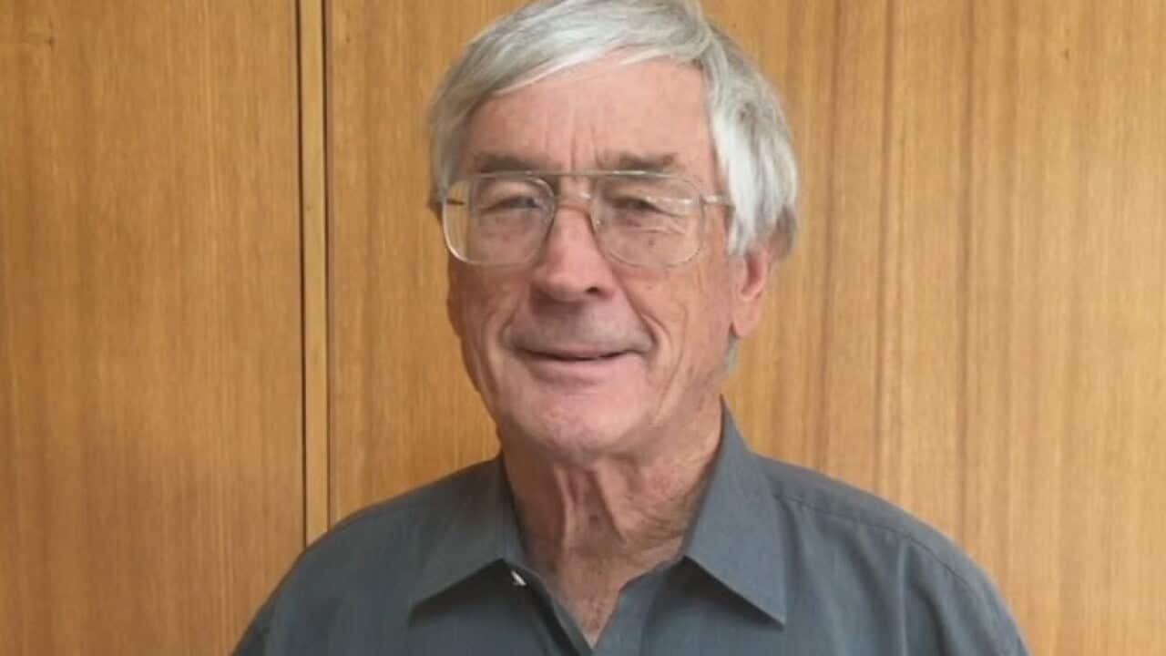 A screen shot of Dick Smith plugging his newest ads to lop immigration.