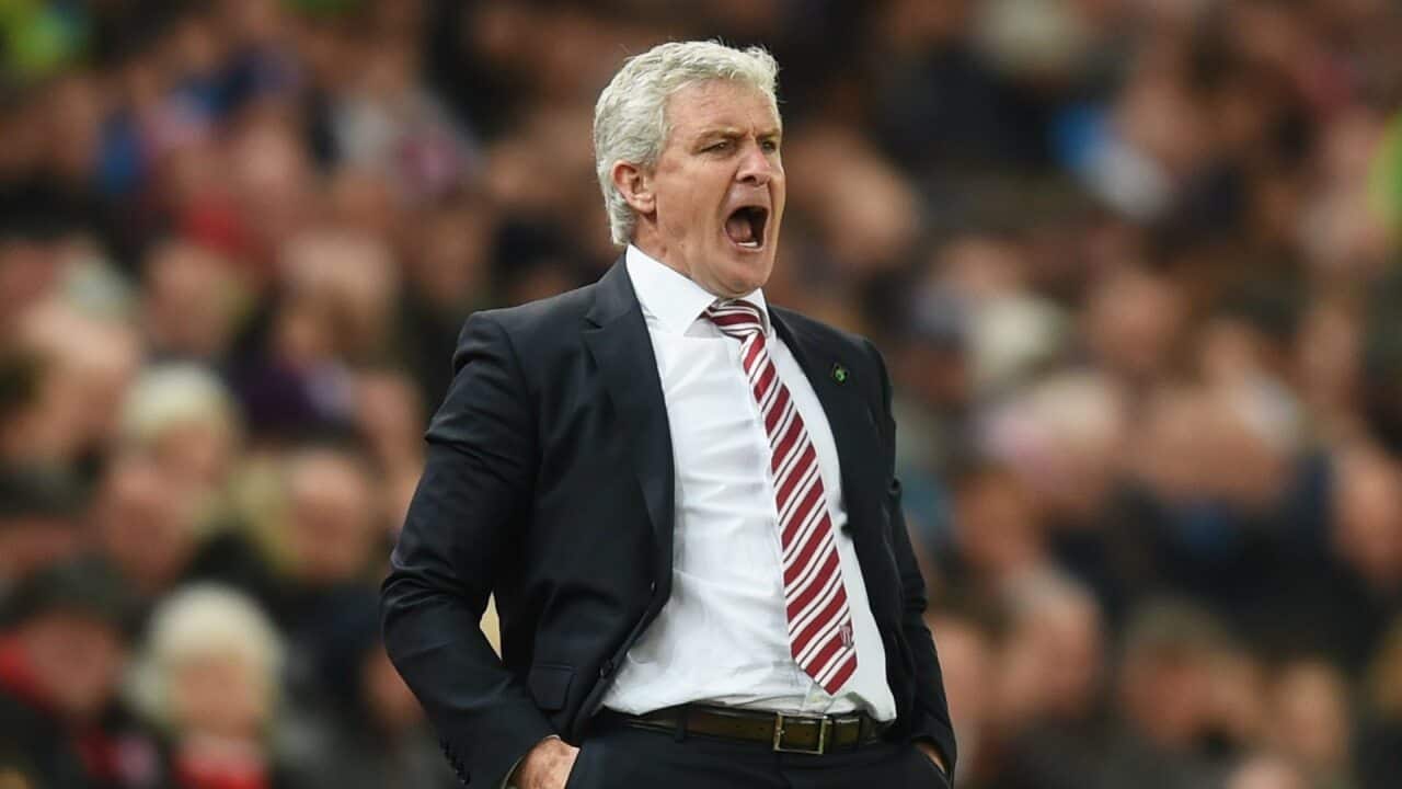 Stoke City Mark Hughes Everton