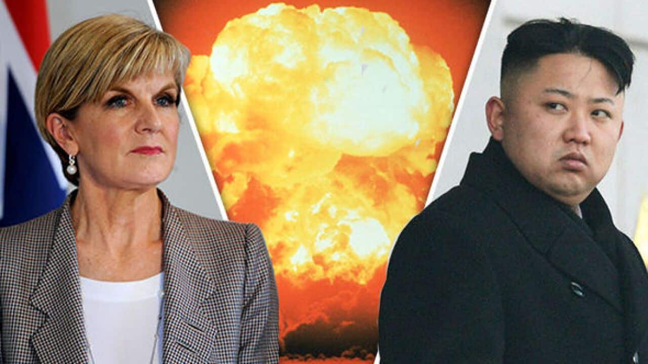 Foreign Affairs Minister Julie Bishop seemingly sceptical of North Korean leader's promise
